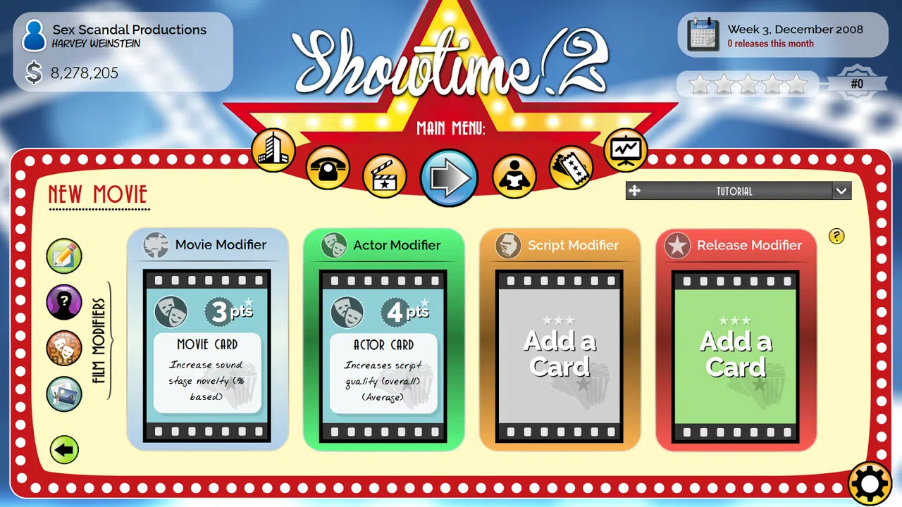 Showtime! 2 Screenshot 1