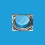 Blue Button icon