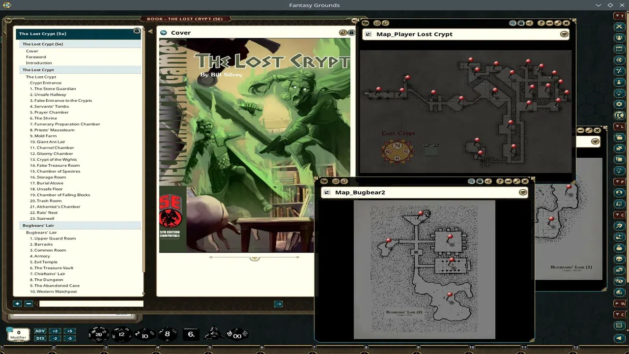 Fantasy Grounds - The Lost Crypt Screenshot 0