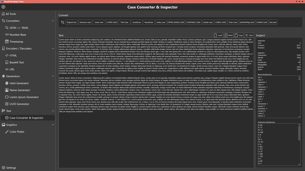 Roselt Developer Tools Screenshot 9