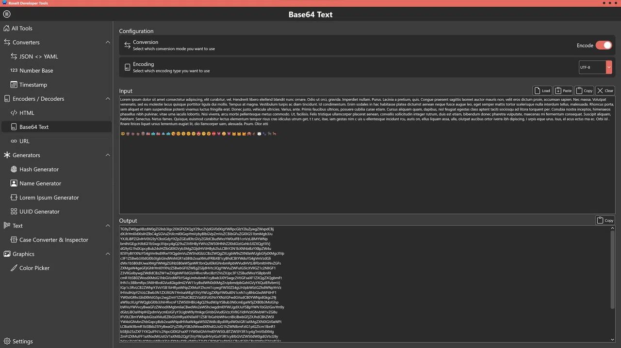 Roselt Developer Tools Screenshot 10