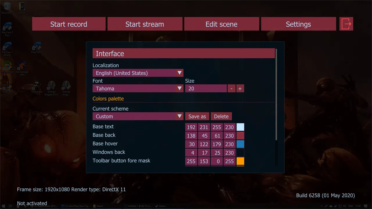 PlayClaw 7 - Game Overlays, Recording and Streaming Screenshot 4