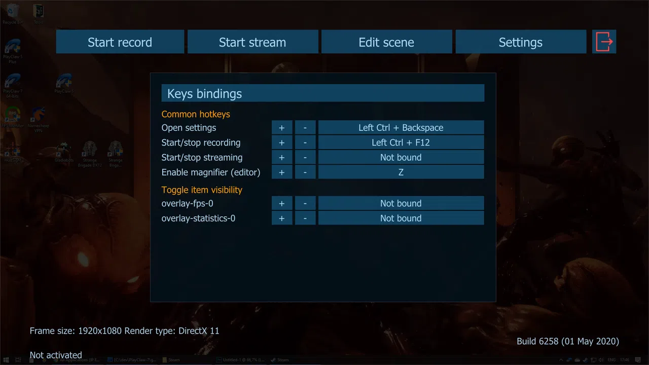 PlayClaw 7 - Game Overlays, Recording and Streaming Screenshot 3