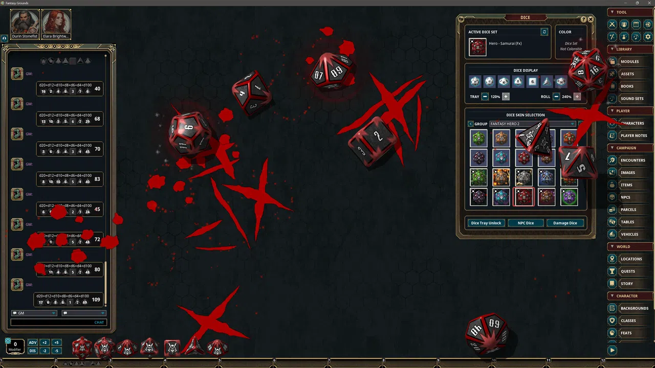 Fantasy Grounds - Fantasy Heroes Dice Pack Volume 2 Screenshot 3