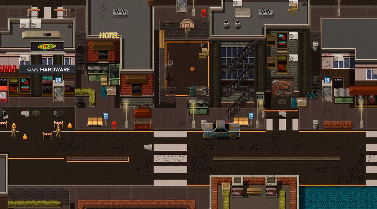 RPG Maker MZ - Modern + Midnight City Screenshot 4