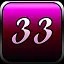 Level 33 completed. icon