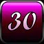 Level 30 completed. icon