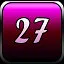 Level 27 completed. icon