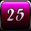 Level 25 completed. icon