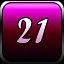 Level 21 completed. icon