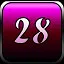 Level 28 completed. icon