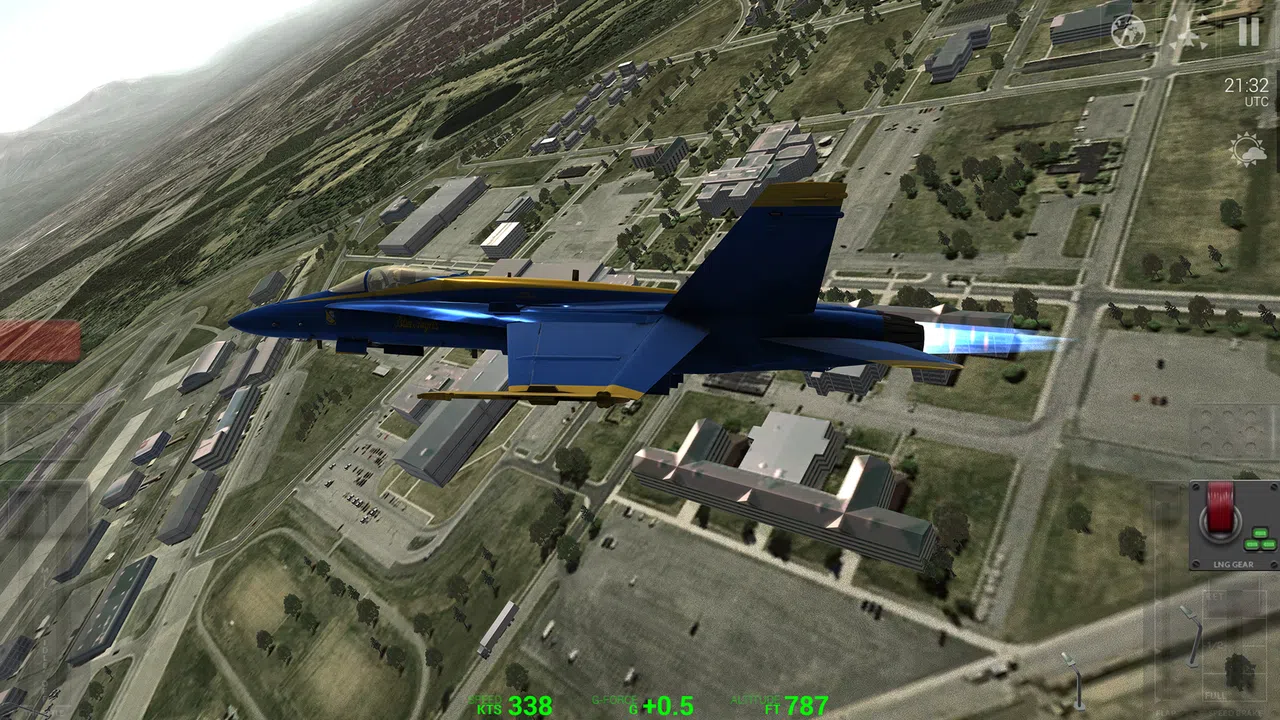 Blue Angels Aerobatic Flight Simulator Screenshot 2