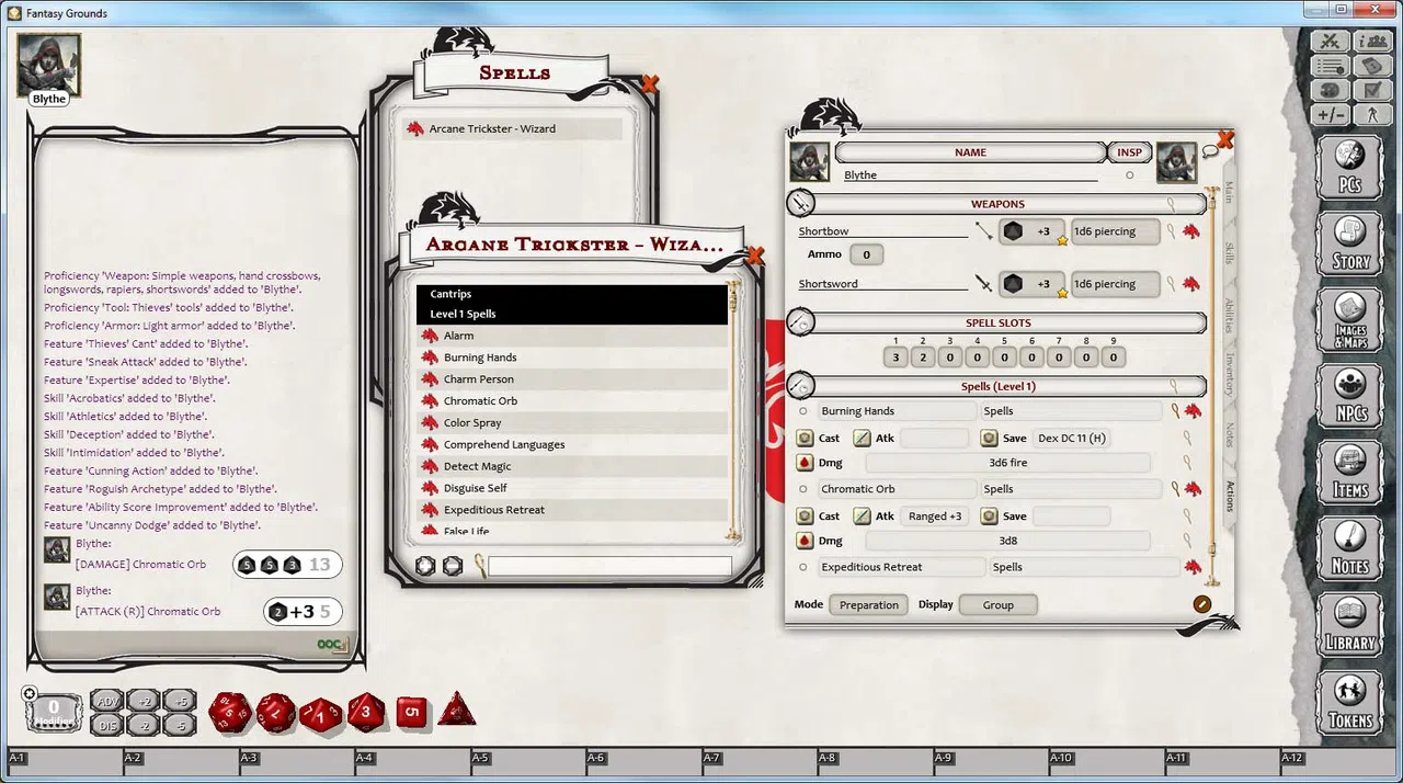 Fantasy Grounds - D&D Rogue Class Pack Screenshot 0