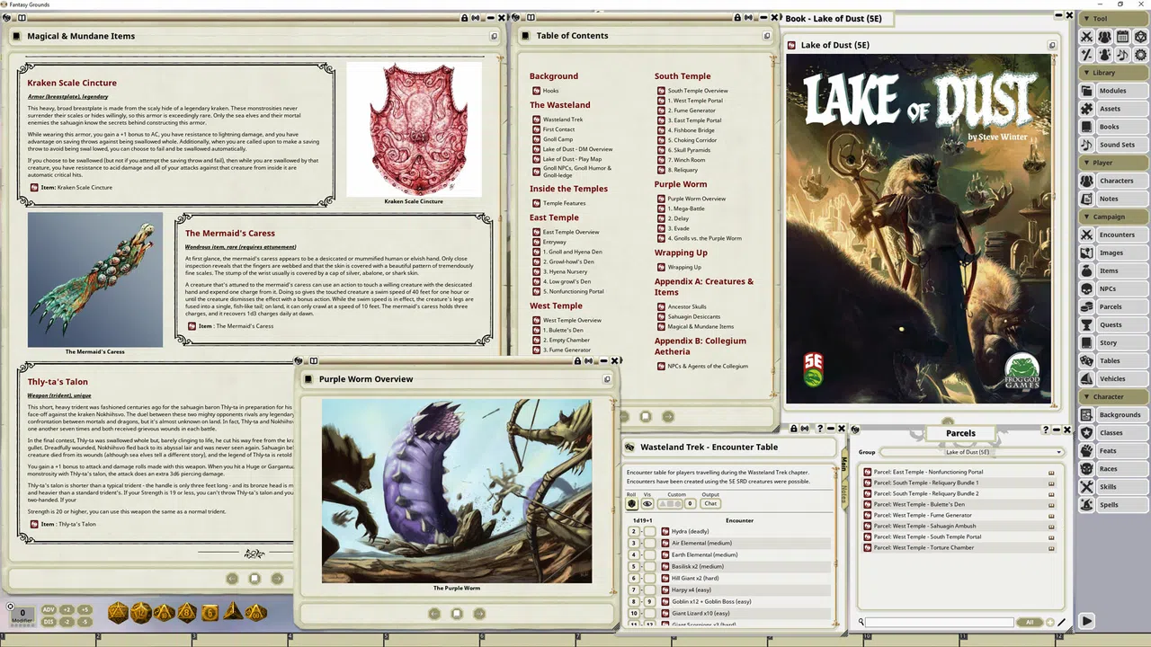 Fantasy Grounds - Lake of Dust (5E) Screenshot 4