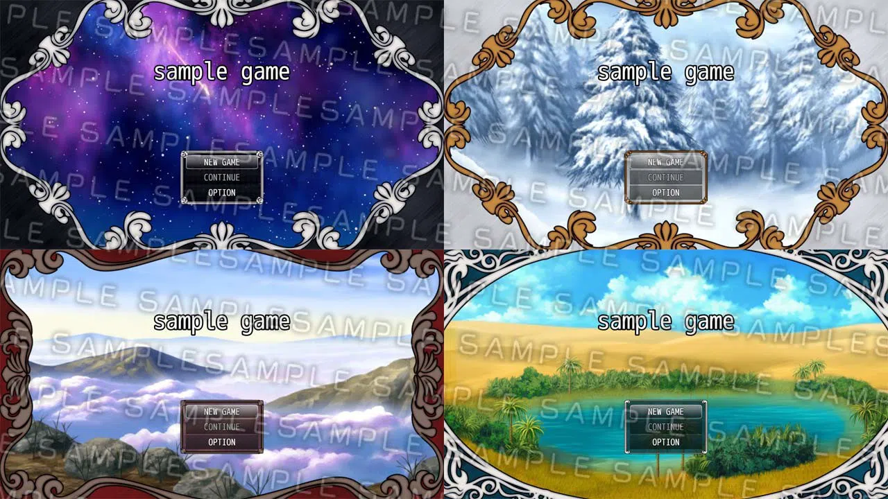 RPG Maker MZ - Krachware User Interface Material POPFANTASY Screenshot 0