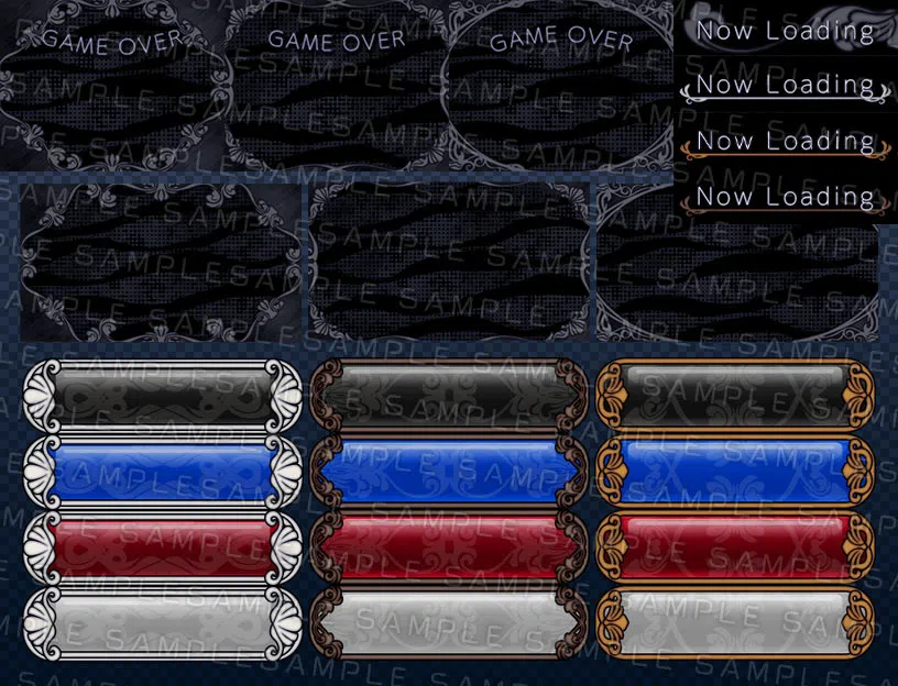 RPG Maker MZ - Krachware User Interface Material POPFANTASY Screenshot 10