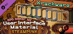 RPG Maker MZ - Krachware User Interface Material Steampunk