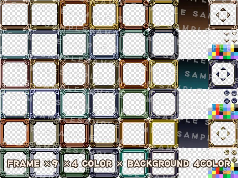 RPG Maker MZ - Krachware User Interface Material Steampunk Screenshot 0