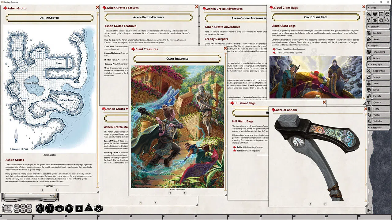 Fantasy Grounds - D&D Bigby Presents Glory of the Giants Screenshot 0