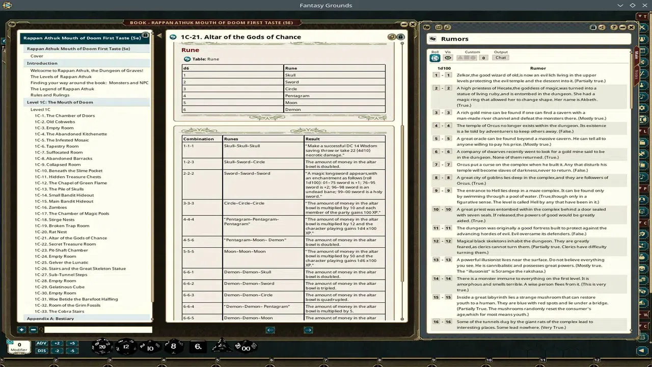 Fantasy Grounds - Rappan Athuk - Mouth of Doom - First Taste Screenshot 4