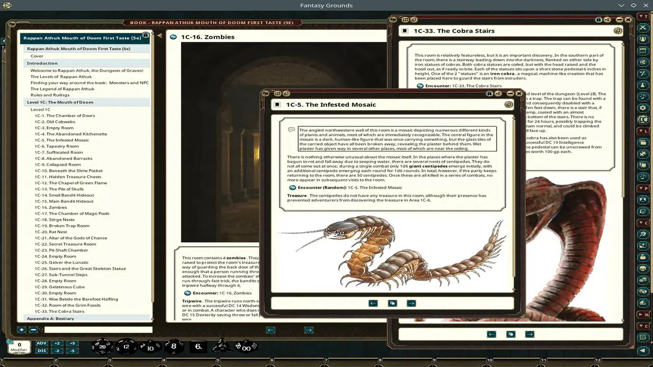Fantasy Grounds - Rappan Athuk - Mouth of Doom - First Taste Screenshot 1