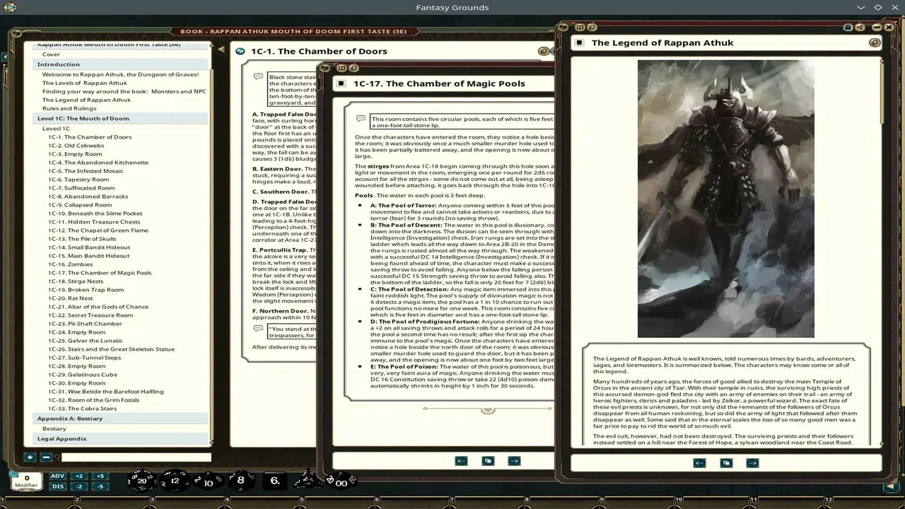 Fantasy Grounds - Rappan Athuk - Mouth of Doom - First Taste Screenshot 3