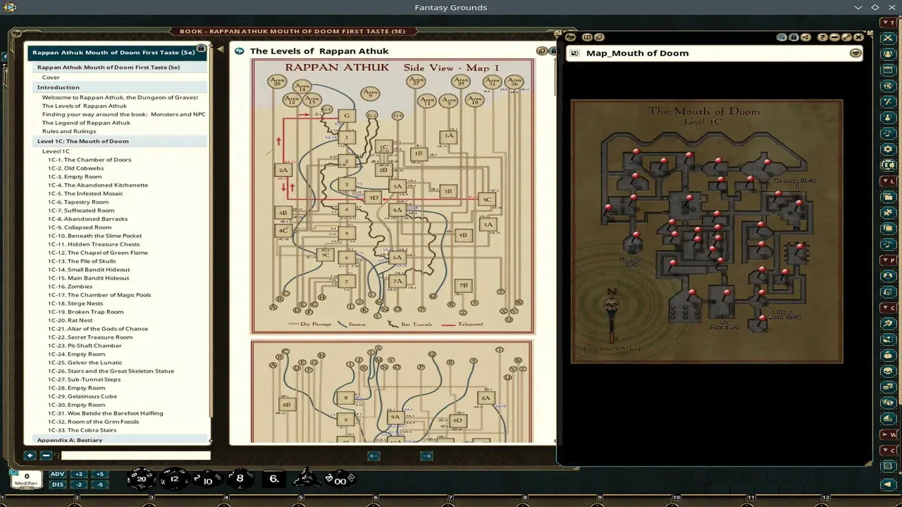 Fantasy Grounds - Rappan Athuk - Mouth of Doom - First Taste Screenshot 2
