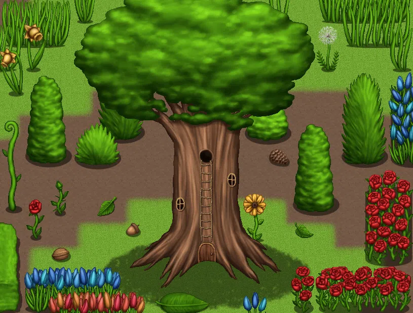 RPG Maker VX Ace - Big Garden Tiles Screenshot 2