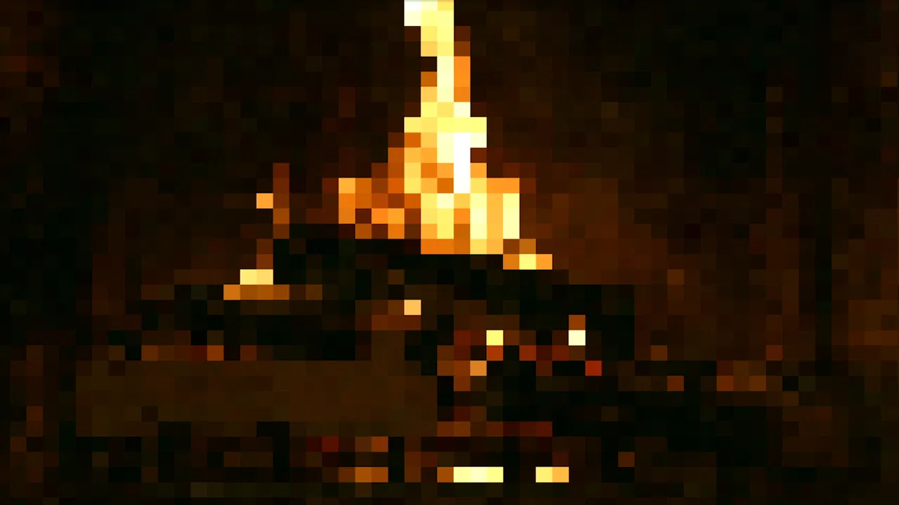 8 Bit Christmas Fireplace Screenshot 3