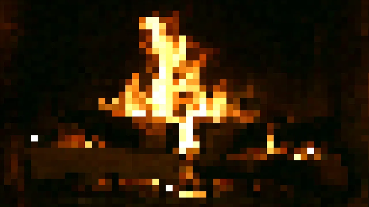 8 Bit Christmas Fireplace Screenshot 2