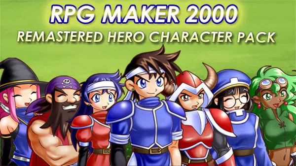 RPG Maker MV - Add-on Vol.2: RM2K Hero Character Pack Screenshot 0