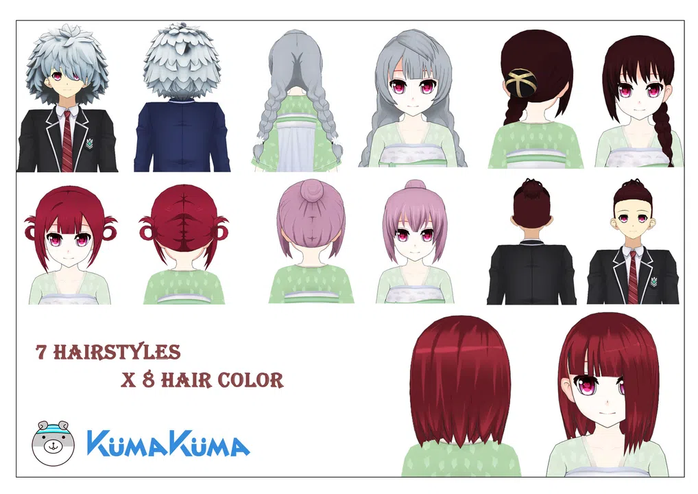 KumaKuma – National Costumes Screenshot 2