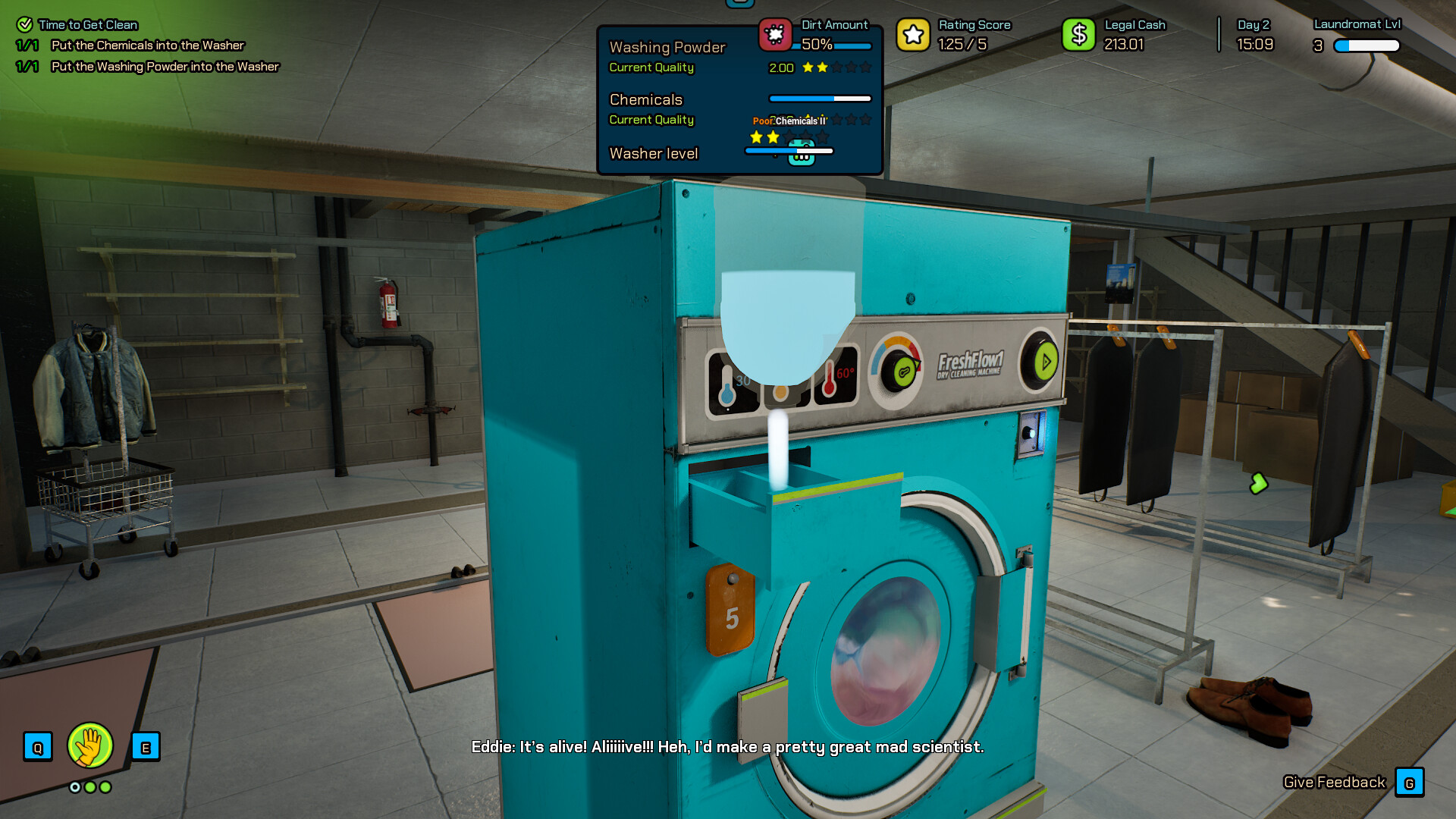 Laundering Simulator - Clean Cash and Laundry Screenshot 3