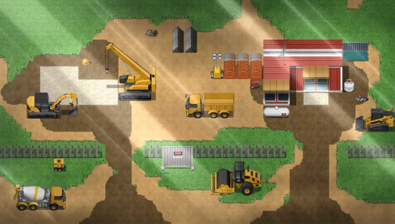 RPG Maker MZ - KR Urban Modern Tileset Screenshot 2