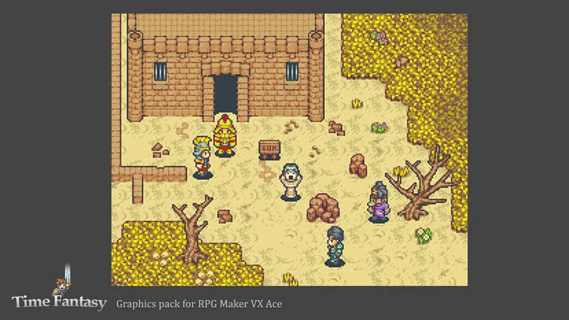 RPG Maker MZ - Time Fantasy Screenshot 1