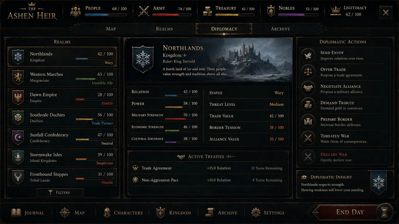 THE ASHEN HEIR Screenshot 2