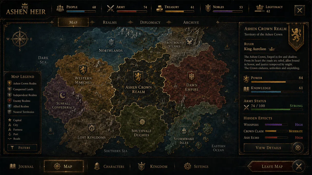 THE ASHEN HEIR Screenshot 4