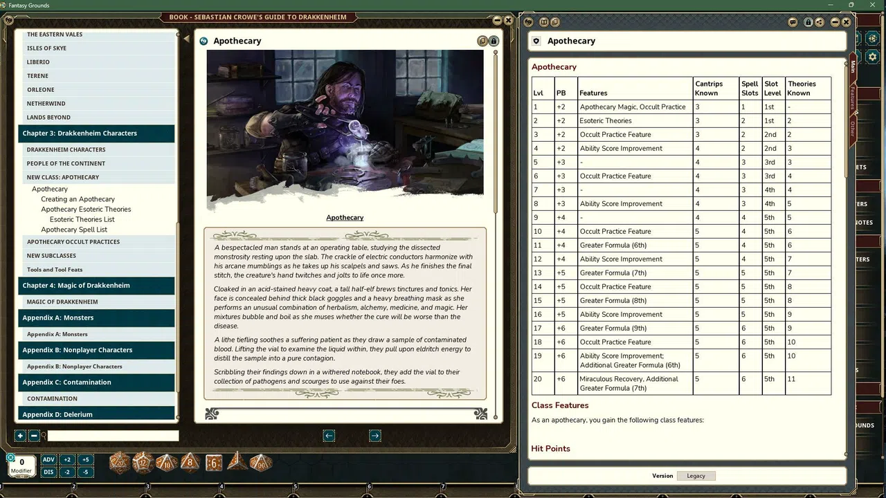 Fantasy Grounds - Sebastian Crowe's Guide to Drakkenheim Screenshot 0
