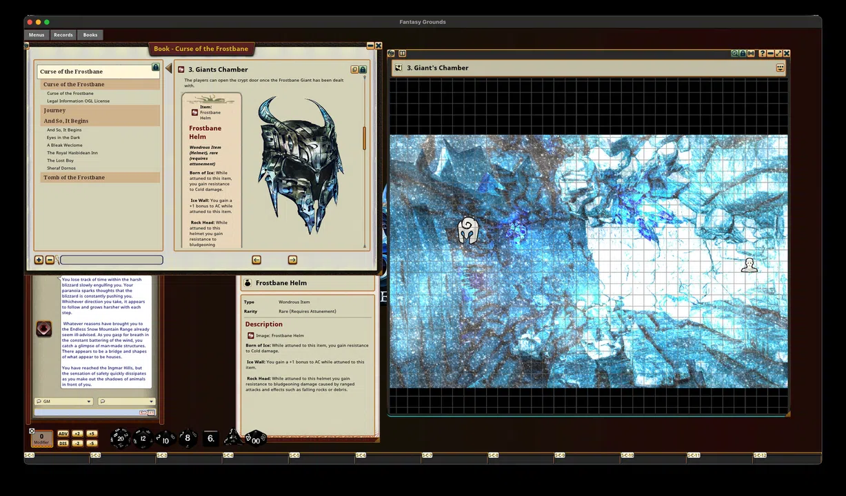 Fantasy Grounds - Curse of the Frostbane Screenshot 3