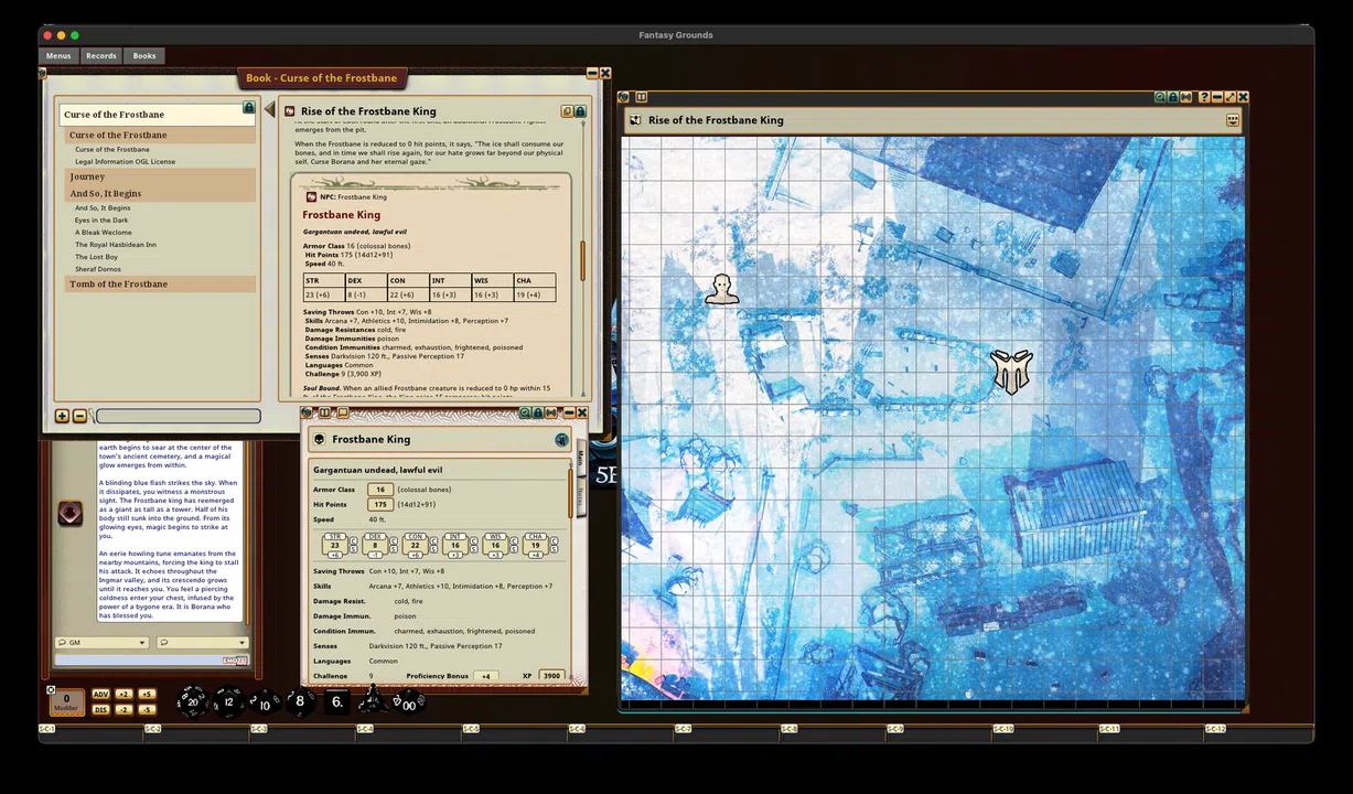 Fantasy Grounds - Curse of the Frostbane Screenshot 6