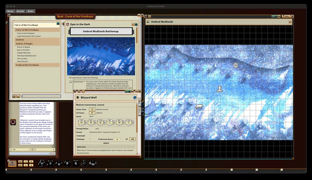 Fantasy Grounds - Curse of the Frostbane Screenshot 2