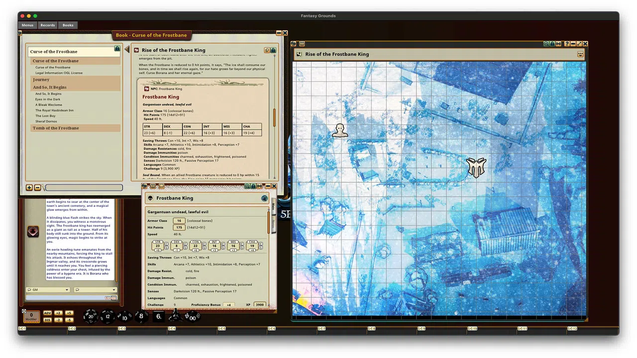 Fantasy Grounds - Curse of the Frostbane Screenshot 0