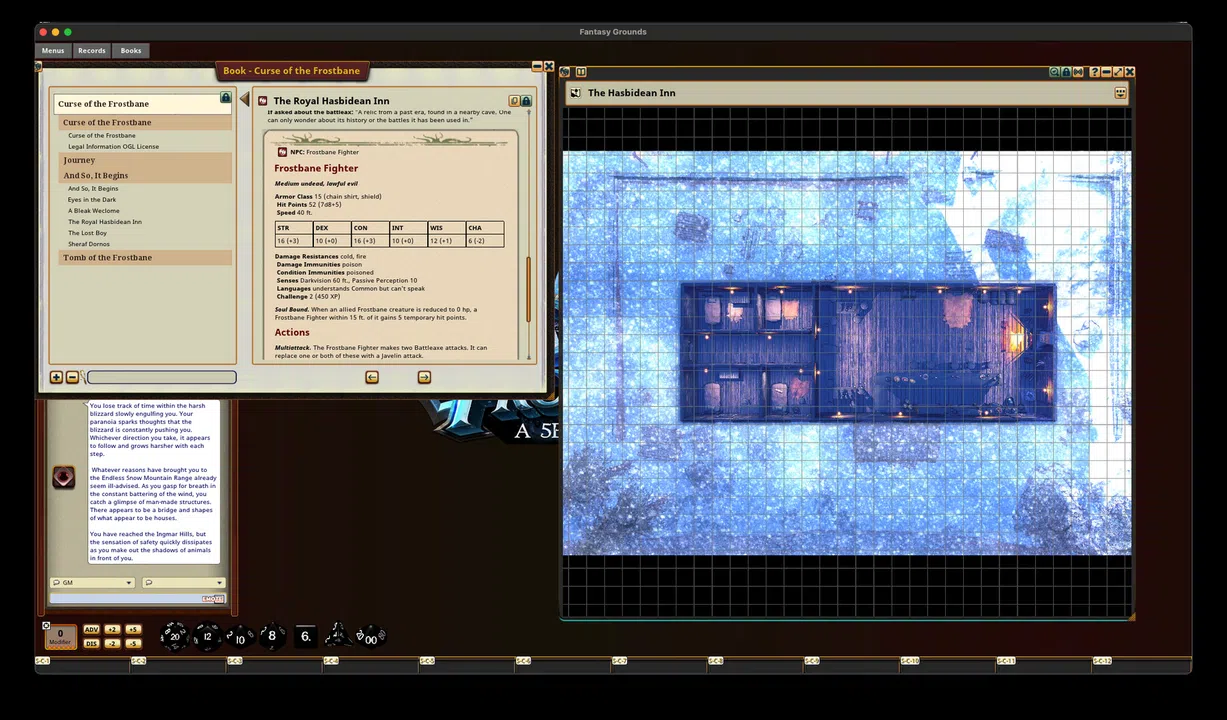 Fantasy Grounds - Curse of the Frostbane Screenshot 4