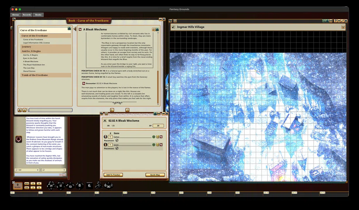 Fantasy Grounds - Curse of the Frostbane Screenshot 5