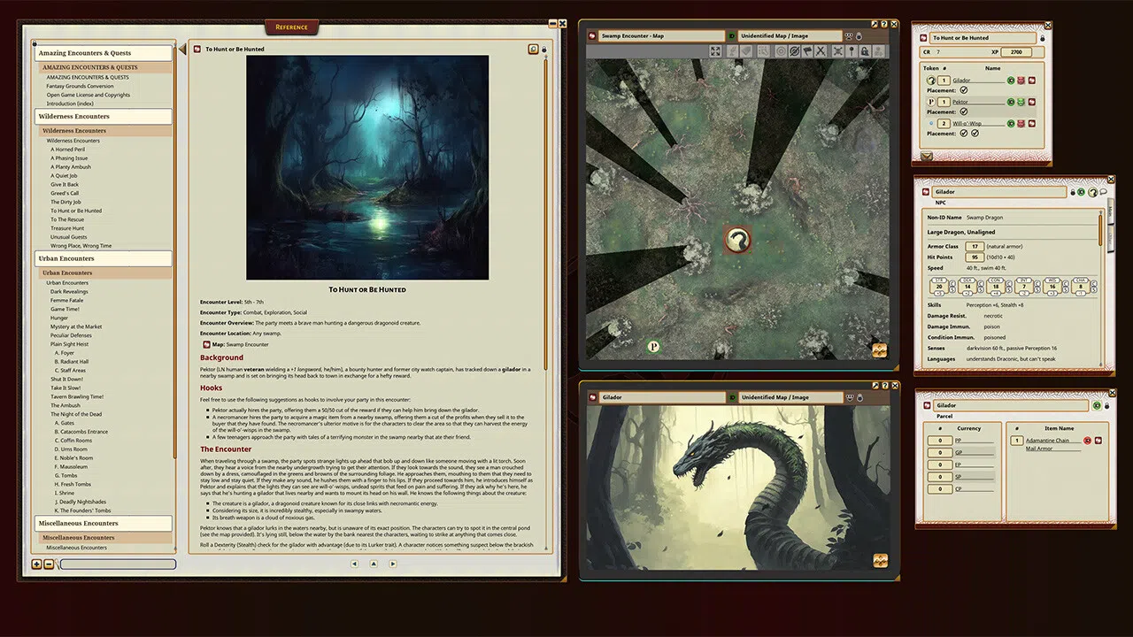 Fantasy Grounds - Amazing Encounters & Quests Screenshot 0