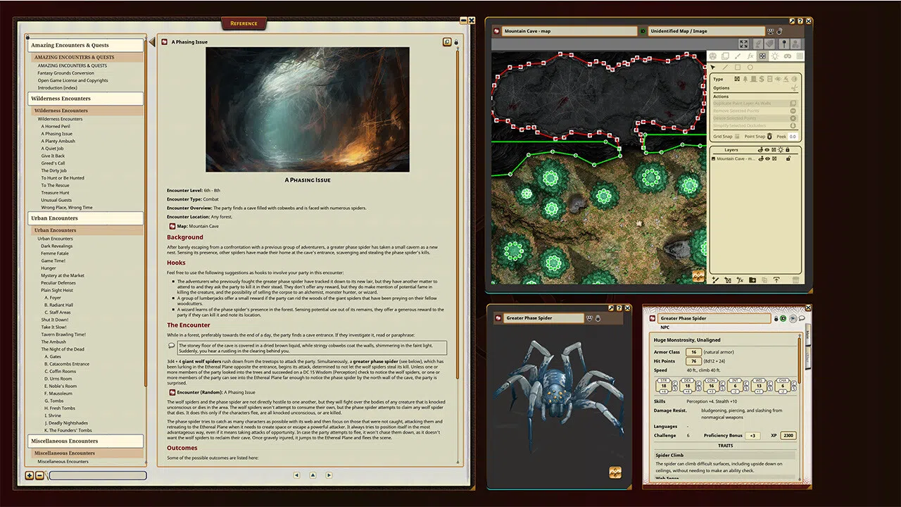 Fantasy Grounds - Amazing Encounters & Quests Screenshot 3