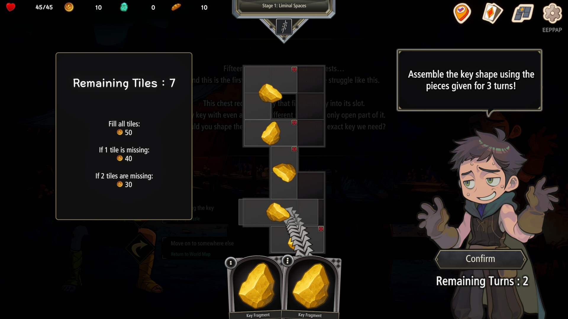 Pocket Legend : Inventory Roguelike Deckbuilder Screenshot 14