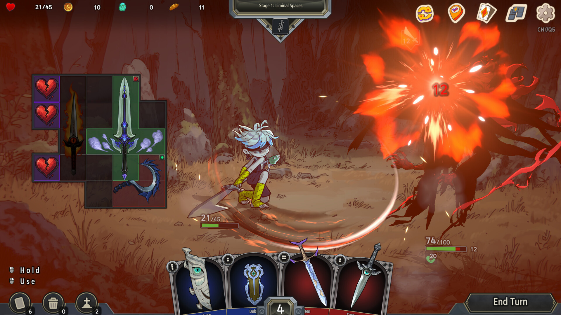 Pocket Legend : Inventory Roguelike Deckbuilder Screenshot 7