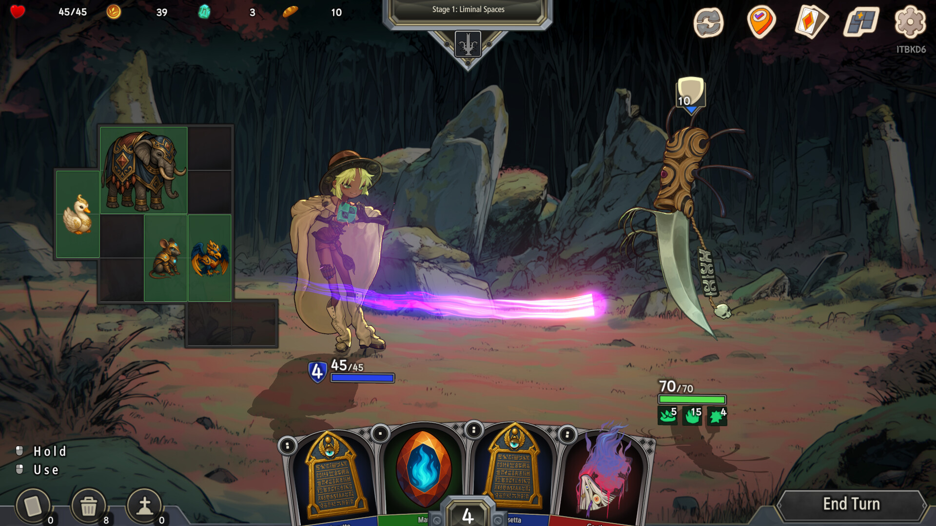 Pocket Legend : Inventory Roguelike Deckbuilder Screenshot 4