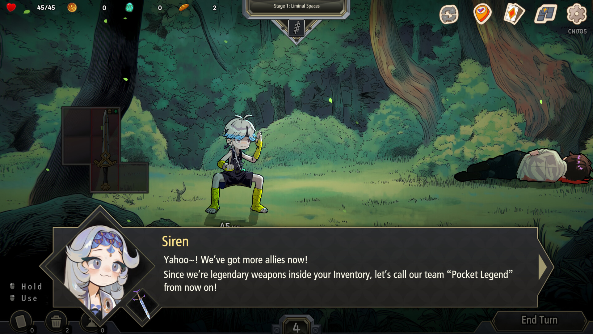 Pocket Legend : Inventory Roguelike Deckbuilder Screenshot 9